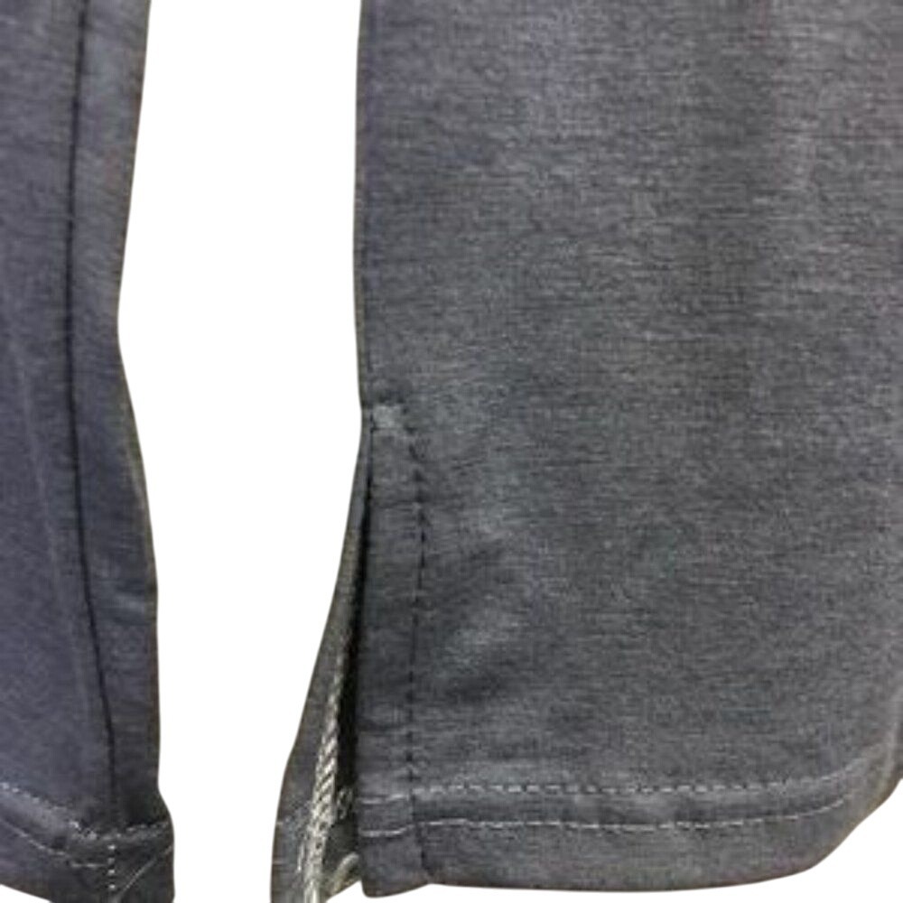 Kids Long Sleeve Polo Shirt Collared Neck Casual KUBA Fashion New Gray V-Neck - Picture 4 of 6